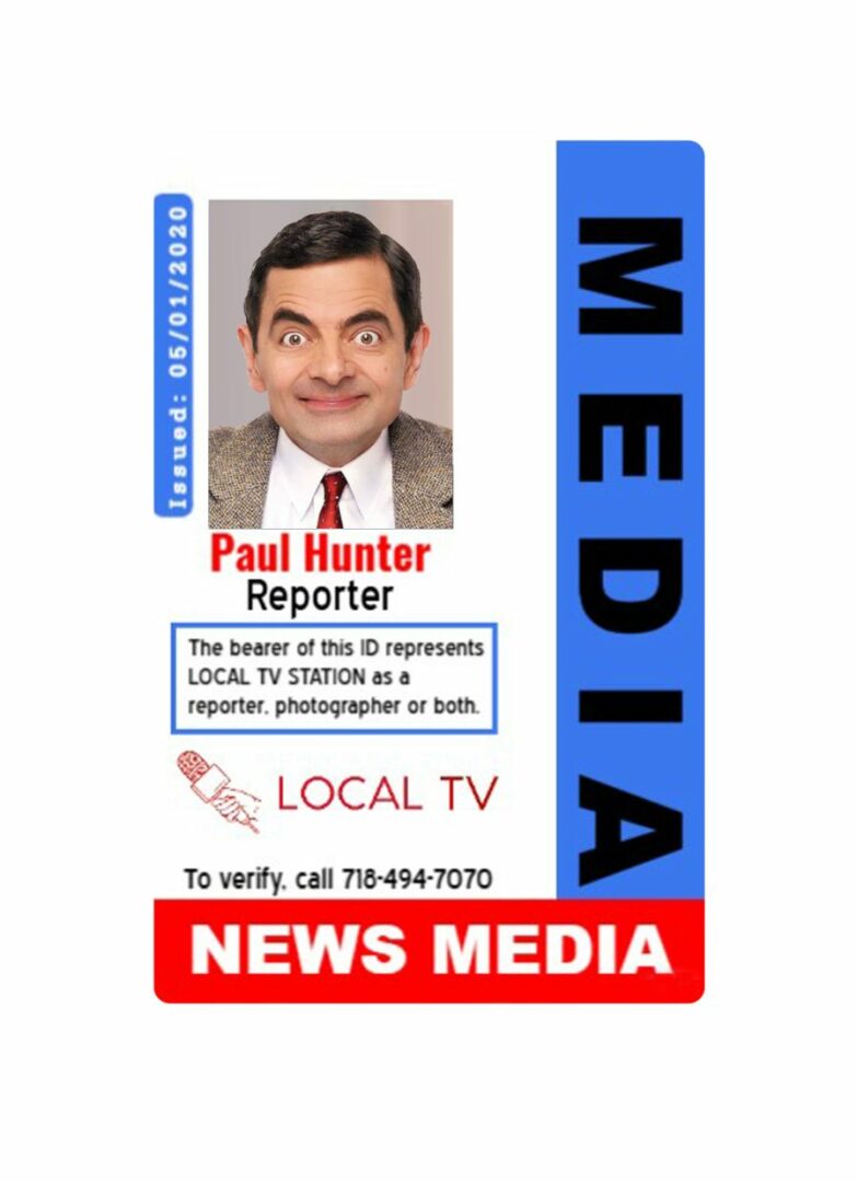 Local tv pass document template in PSD format