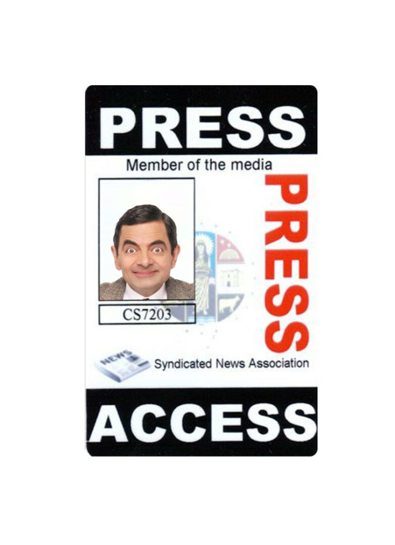 Member of the media access card template in PSD format