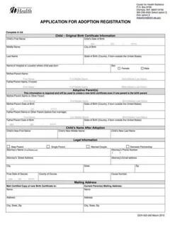 New York Registry of public health adoption certificate template in PSD format