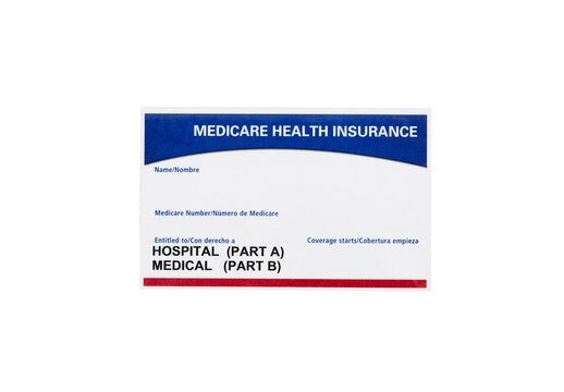 USA medical health insurance card template in PSD format