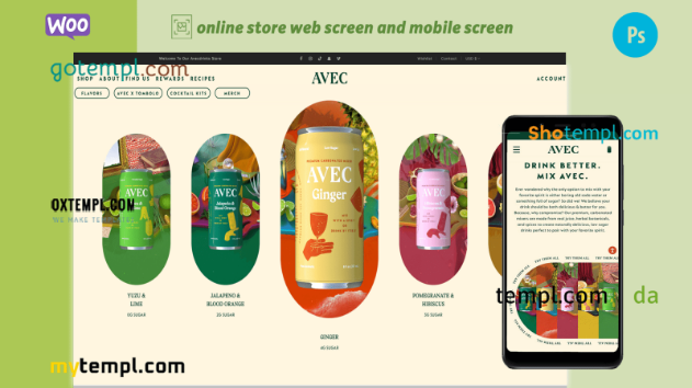 alcoholic drinks completely ready online store WooCommerce hosted and products uploaded 30